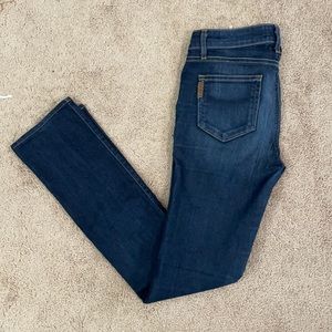 Paige Skyline Straight Dark Wash Jeans 27
